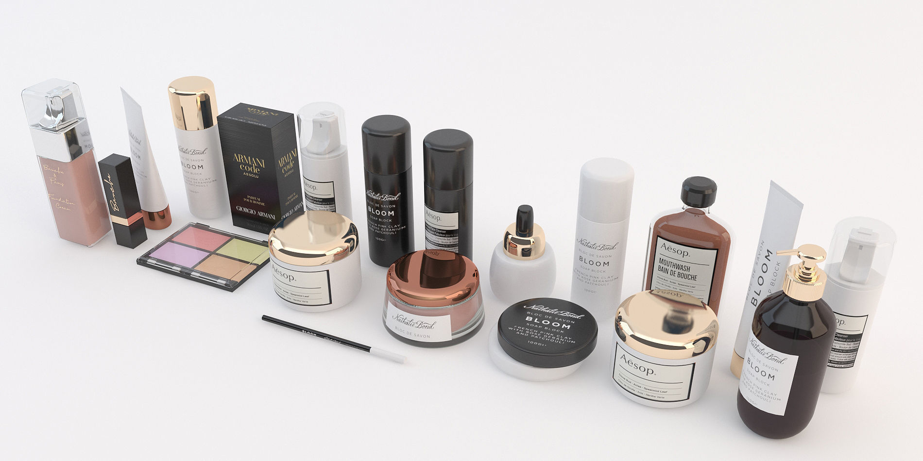 Cosmetics Store 3D model_8