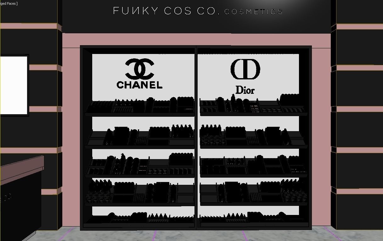 Cosmetics Store 3D model_20
