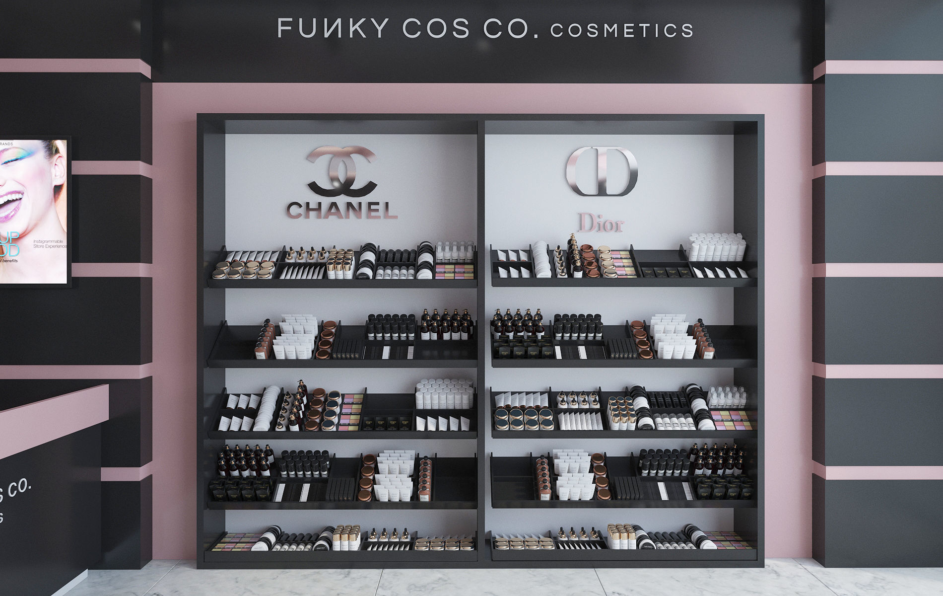 Cosmetics Store 3D model_6
