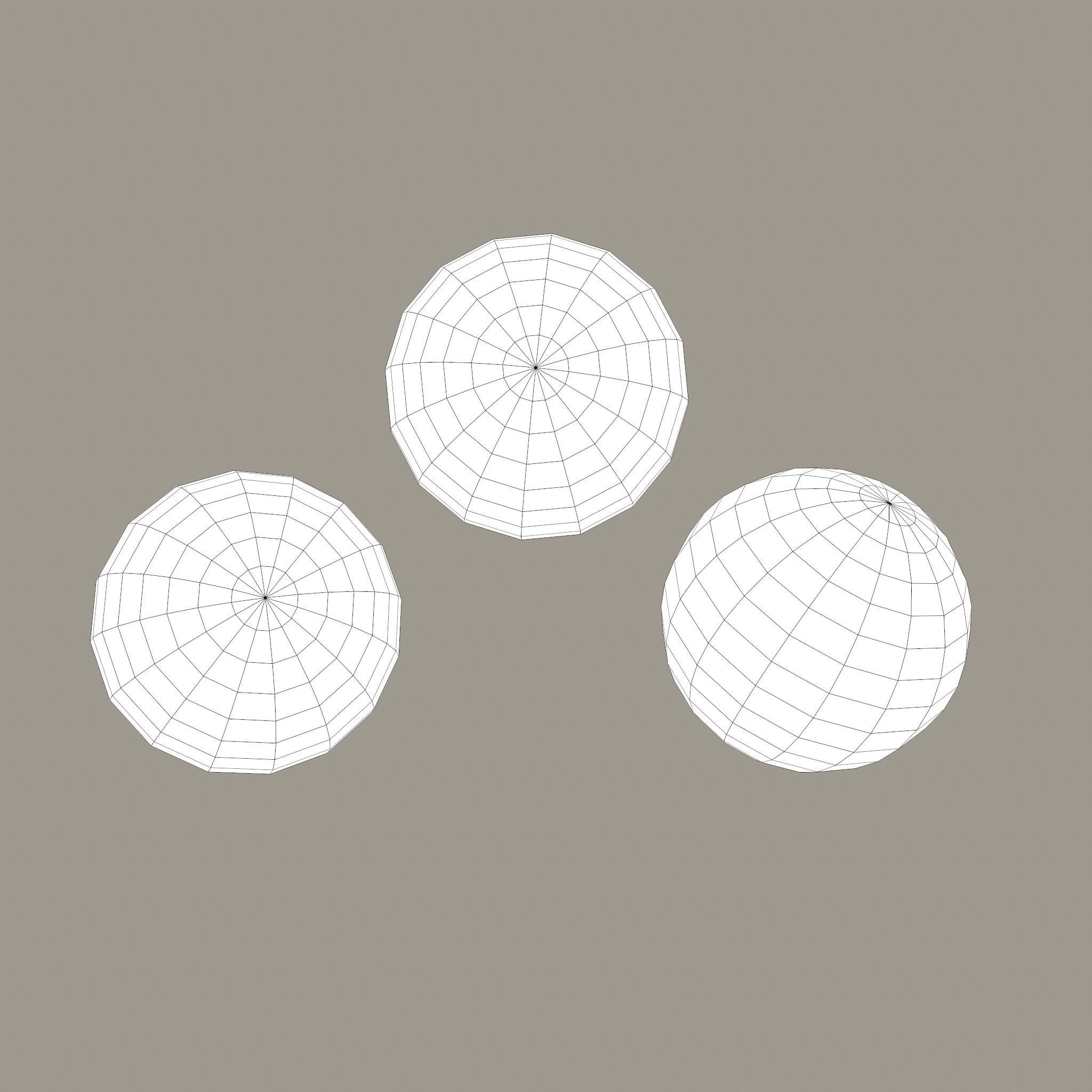 Medieval Toy Balls Free low-poly 3D model_23