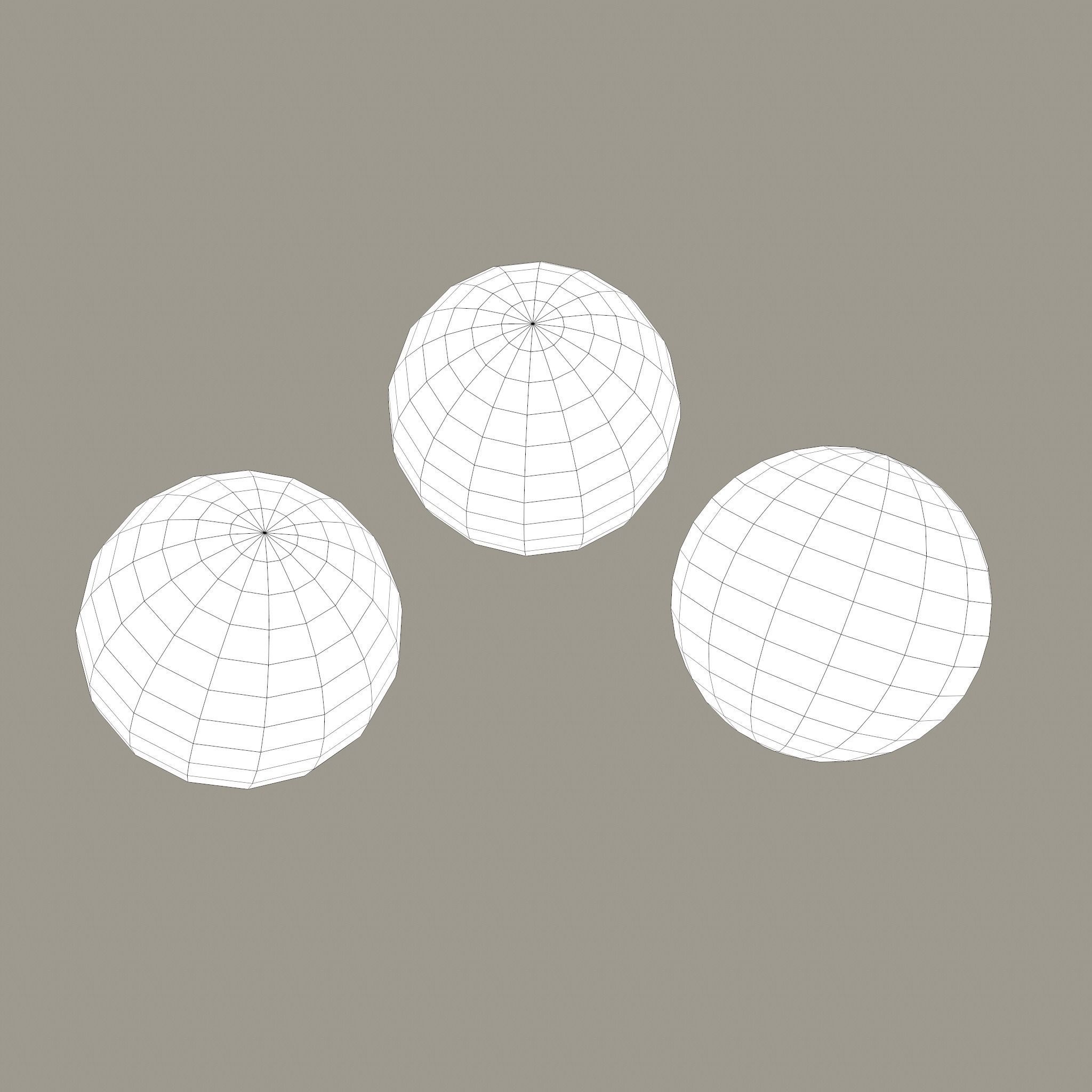 Medieval Toy Balls Free low-poly 3D model_22