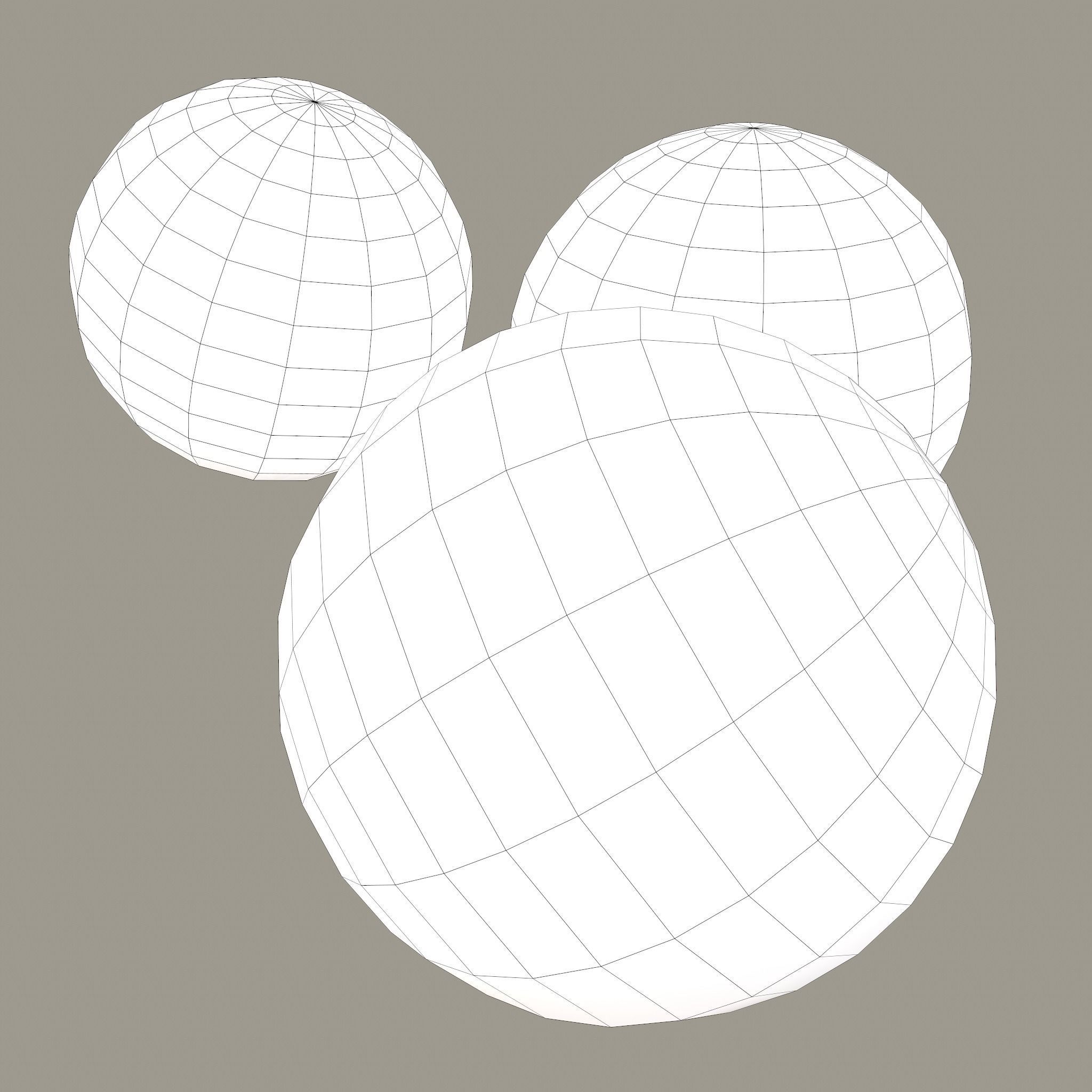 Medieval Toy Balls Free low-poly 3D model_20