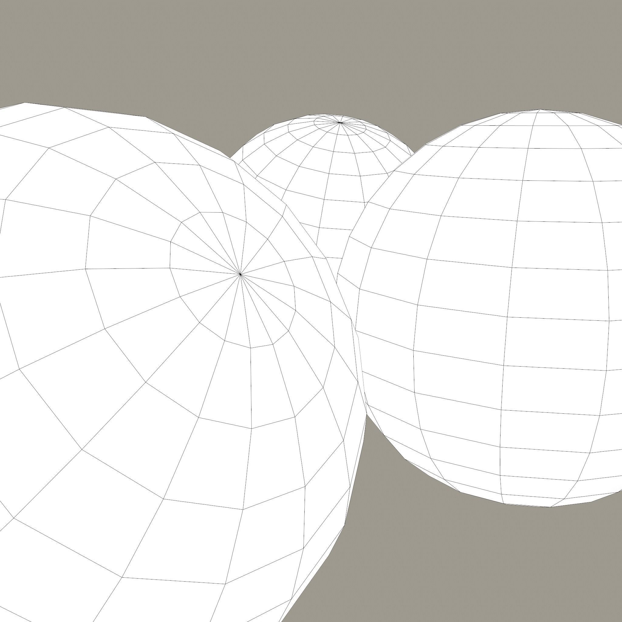 Medieval Toy Balls Free low-poly 3D model_26