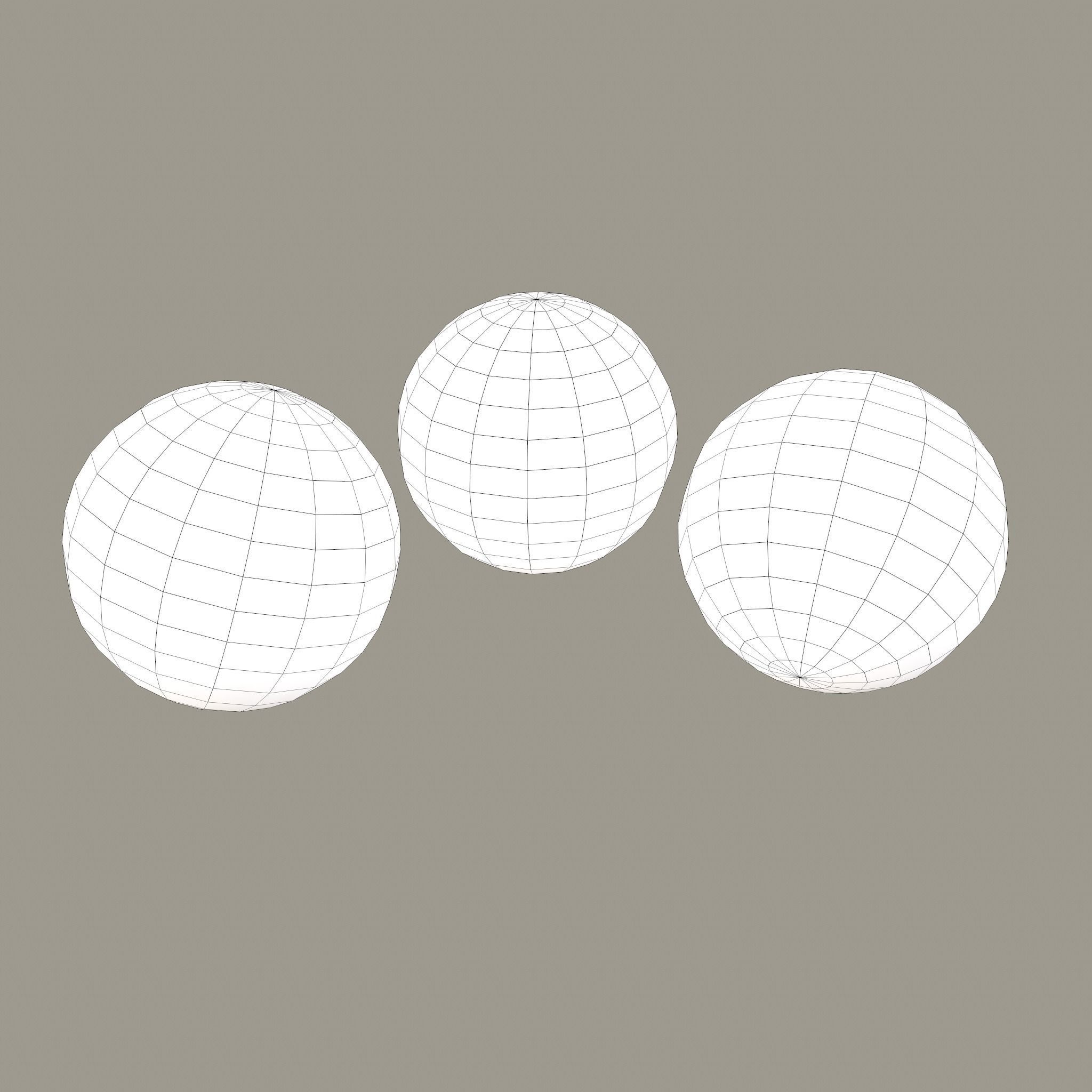 Medieval Toy Balls Free low-poly 3D model_21