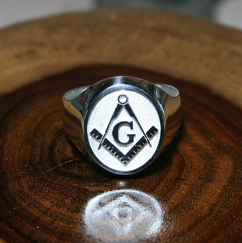 Freemason Signet ring 3D print model