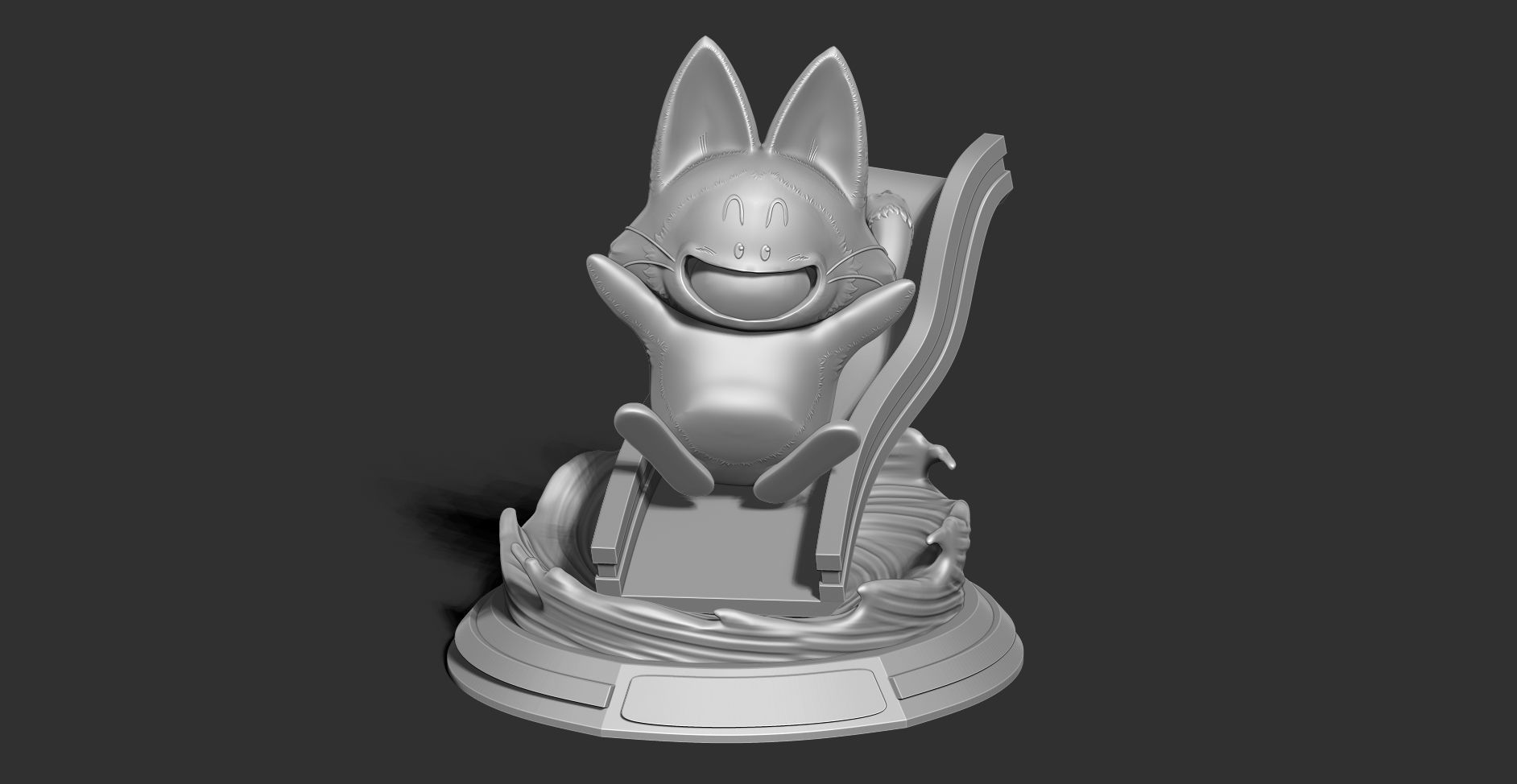 Puar - Dragon Ball Fanart 3D print model_9