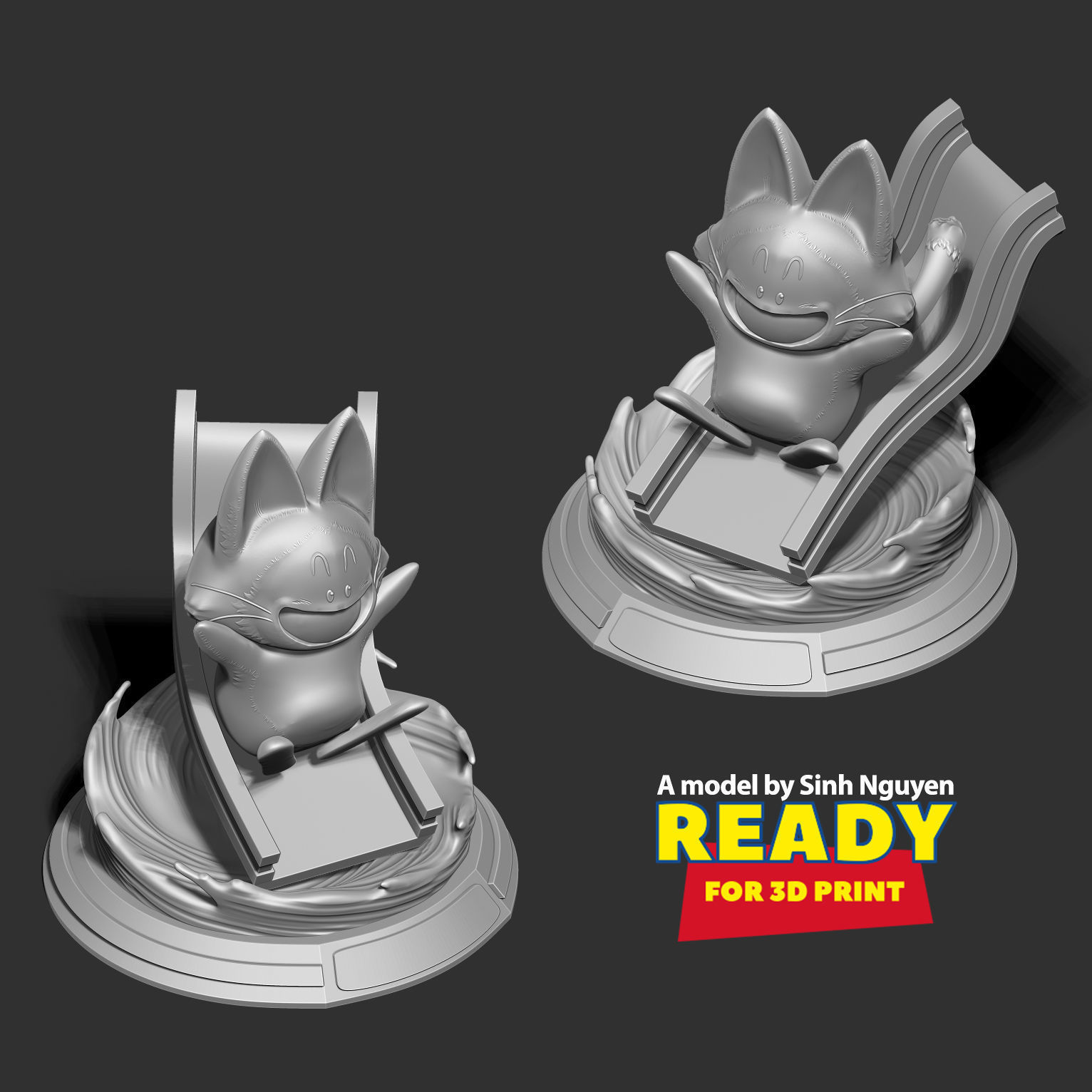 Puar - Dragon Ball Fanart 3D print model_5