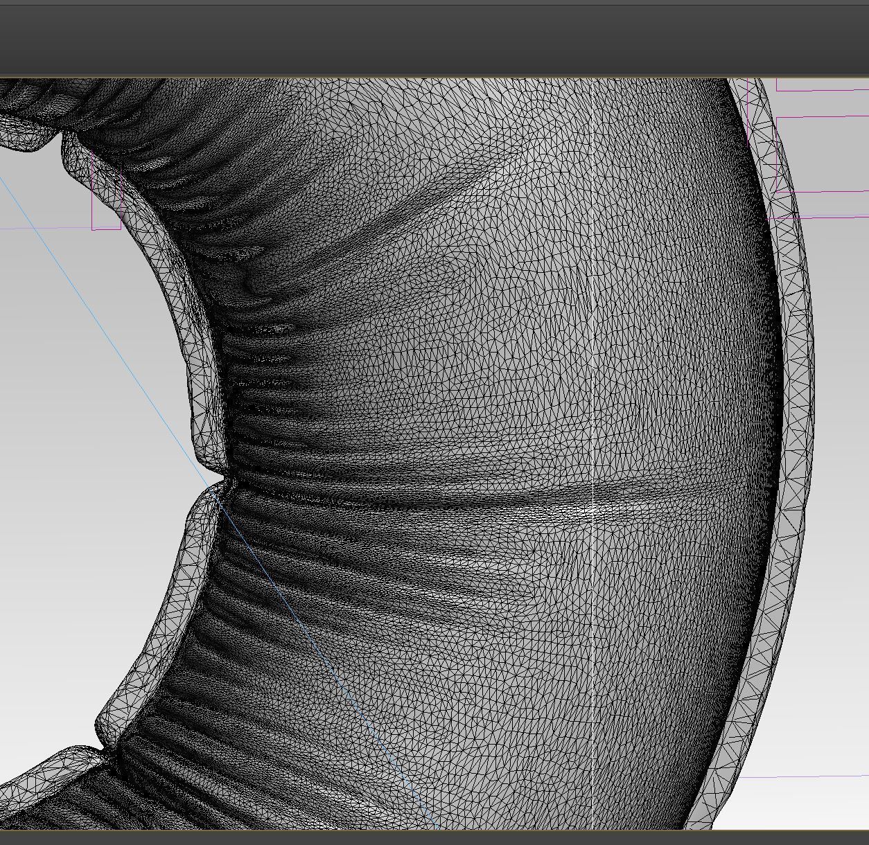 Balloons Numbers Golden 3D model_7