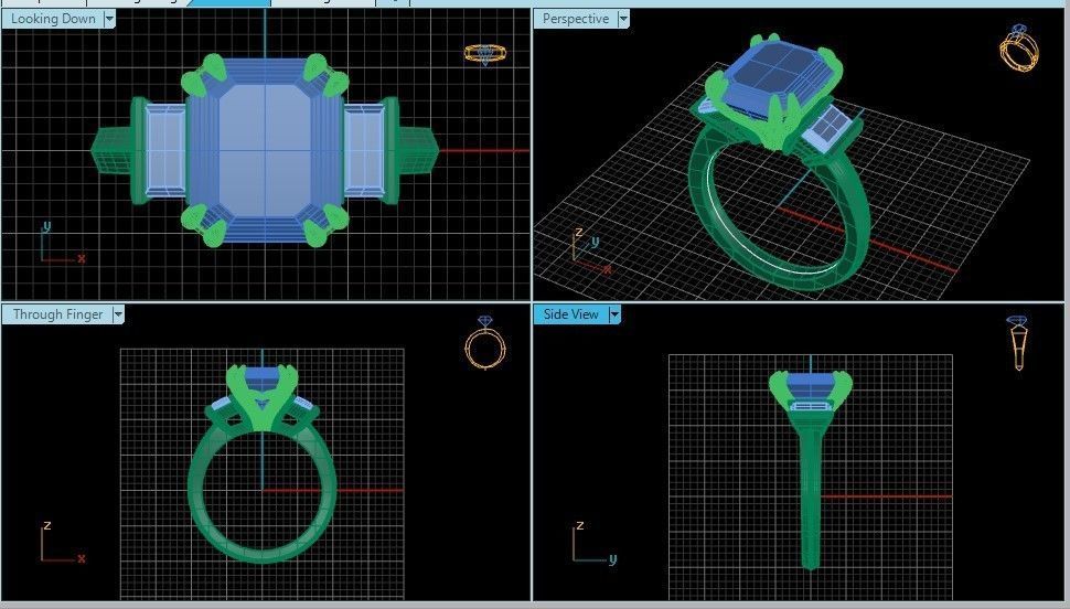 Ring 55 3D print model_5