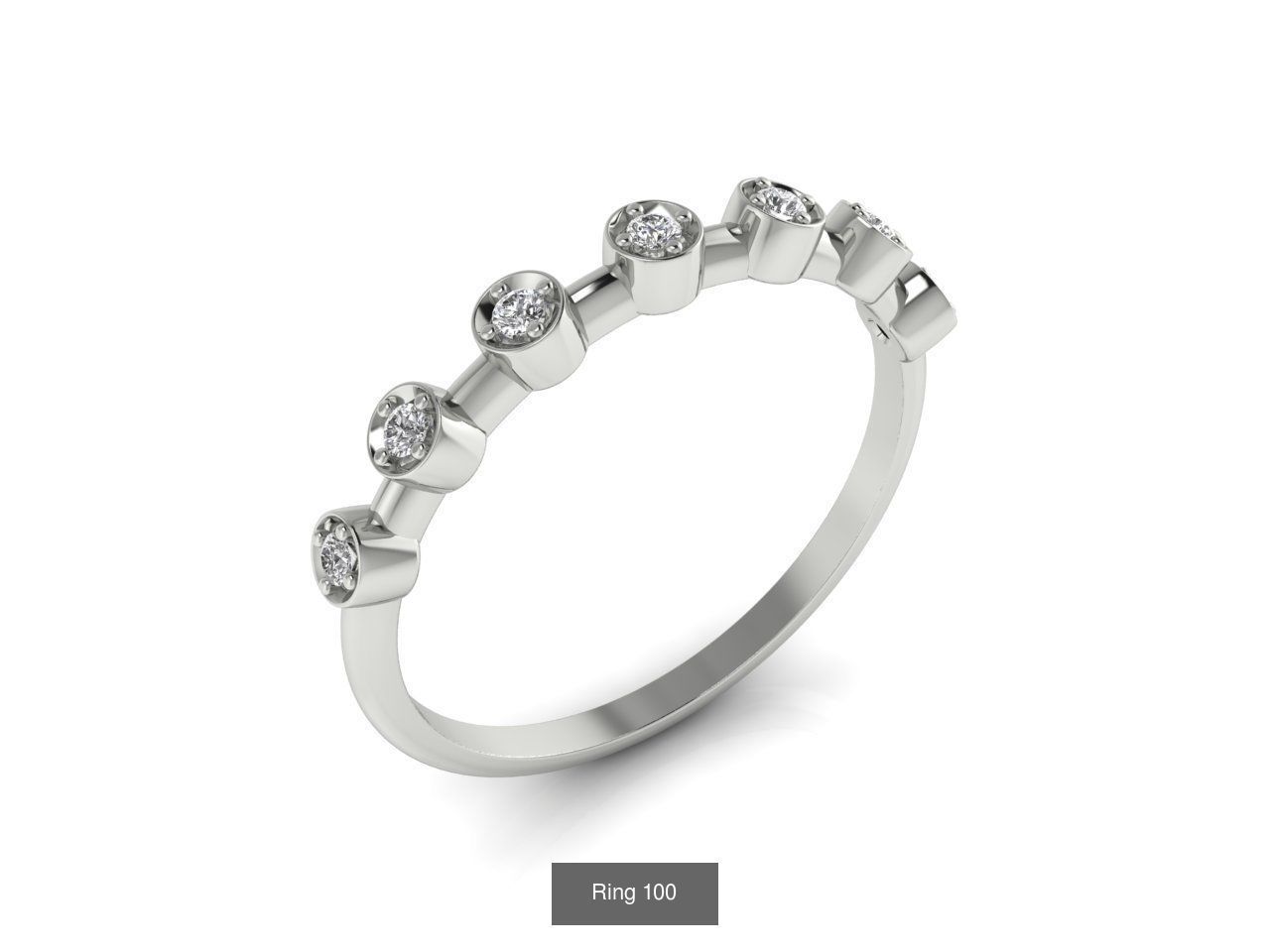 Collection 18 diamond ring gold _3