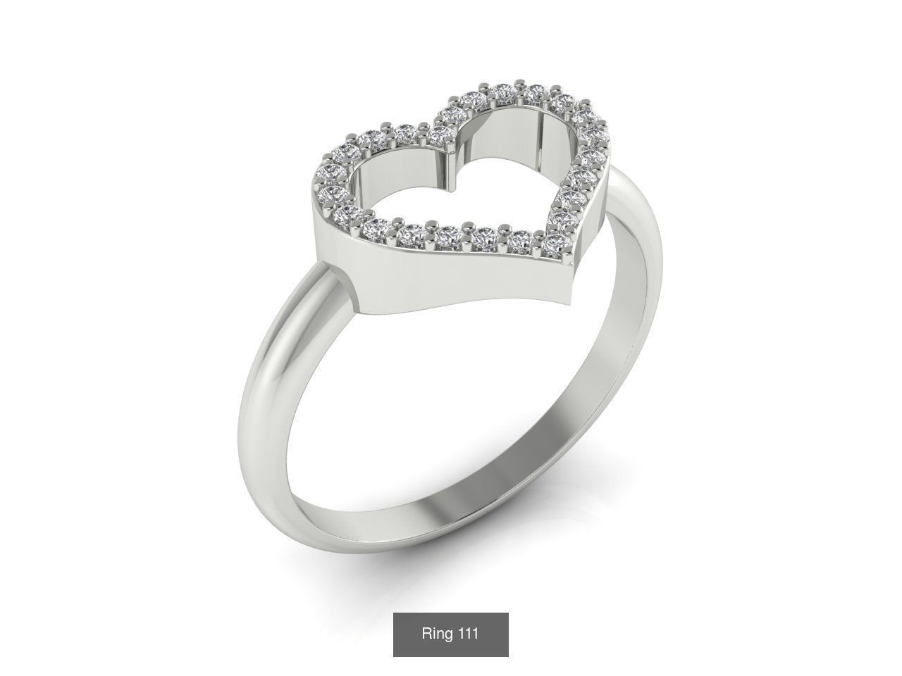 Collection 18 diamond ring gold _14