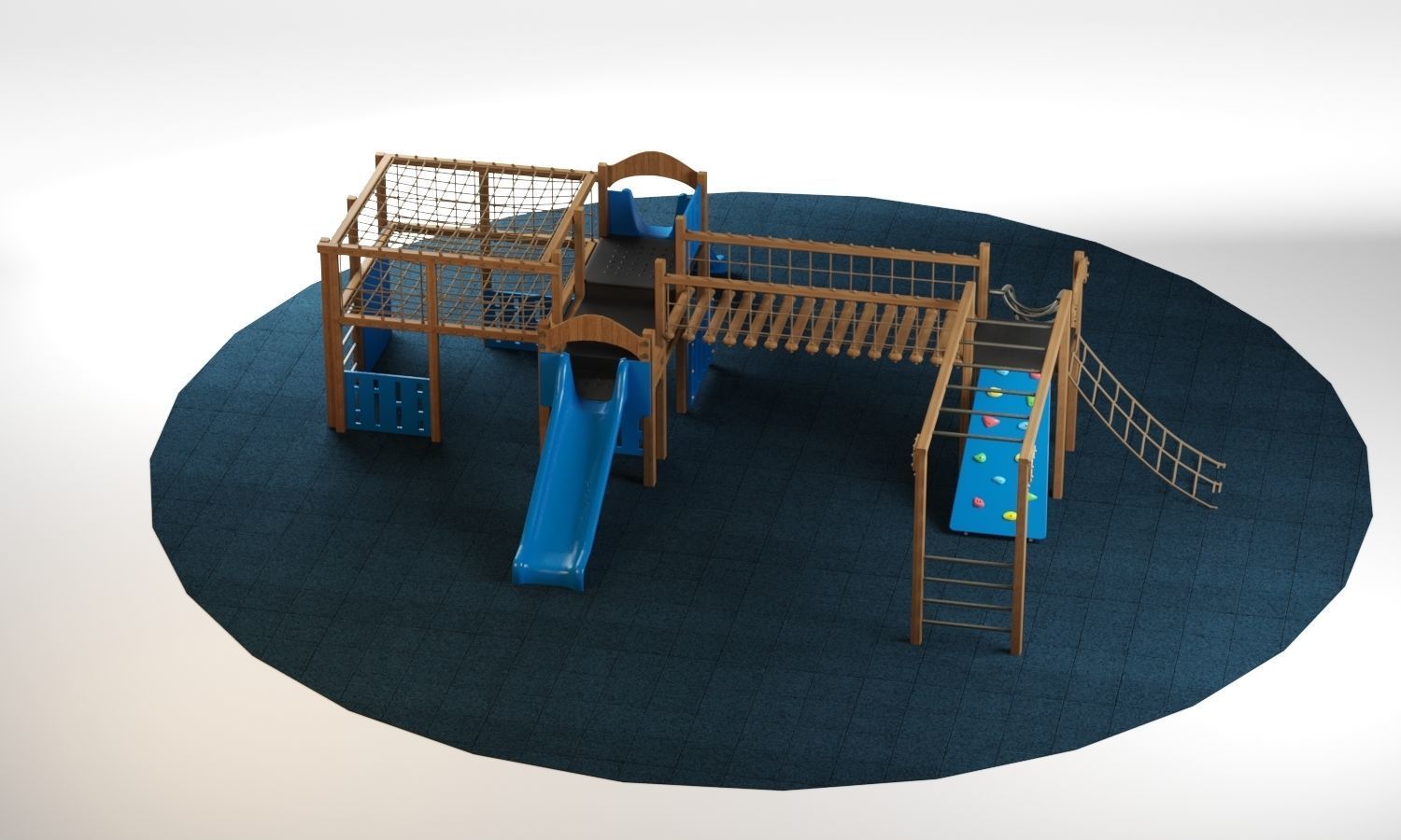 Kids playground 01 3D model_2