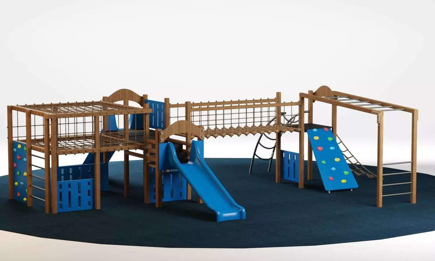 Kids playground 01 3D model_0