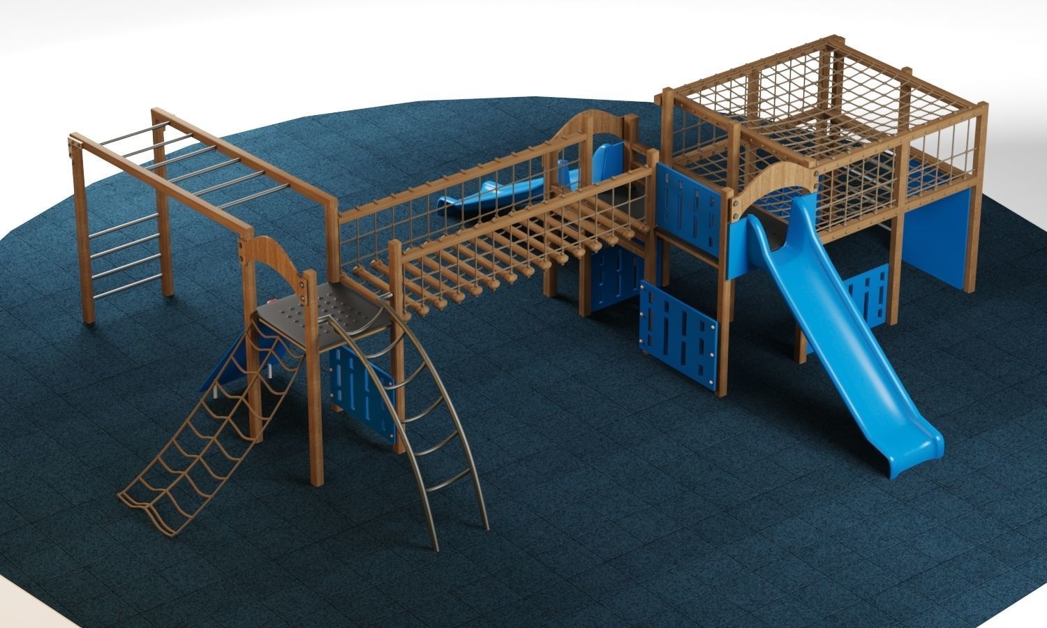 Kids playground 01 3D model_3