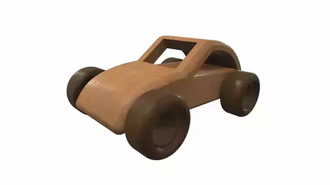 Wooden car toy 3