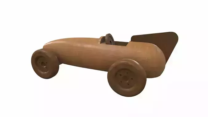 Wooden car toy racer 1
