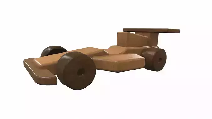 Wooden car toy racer 2