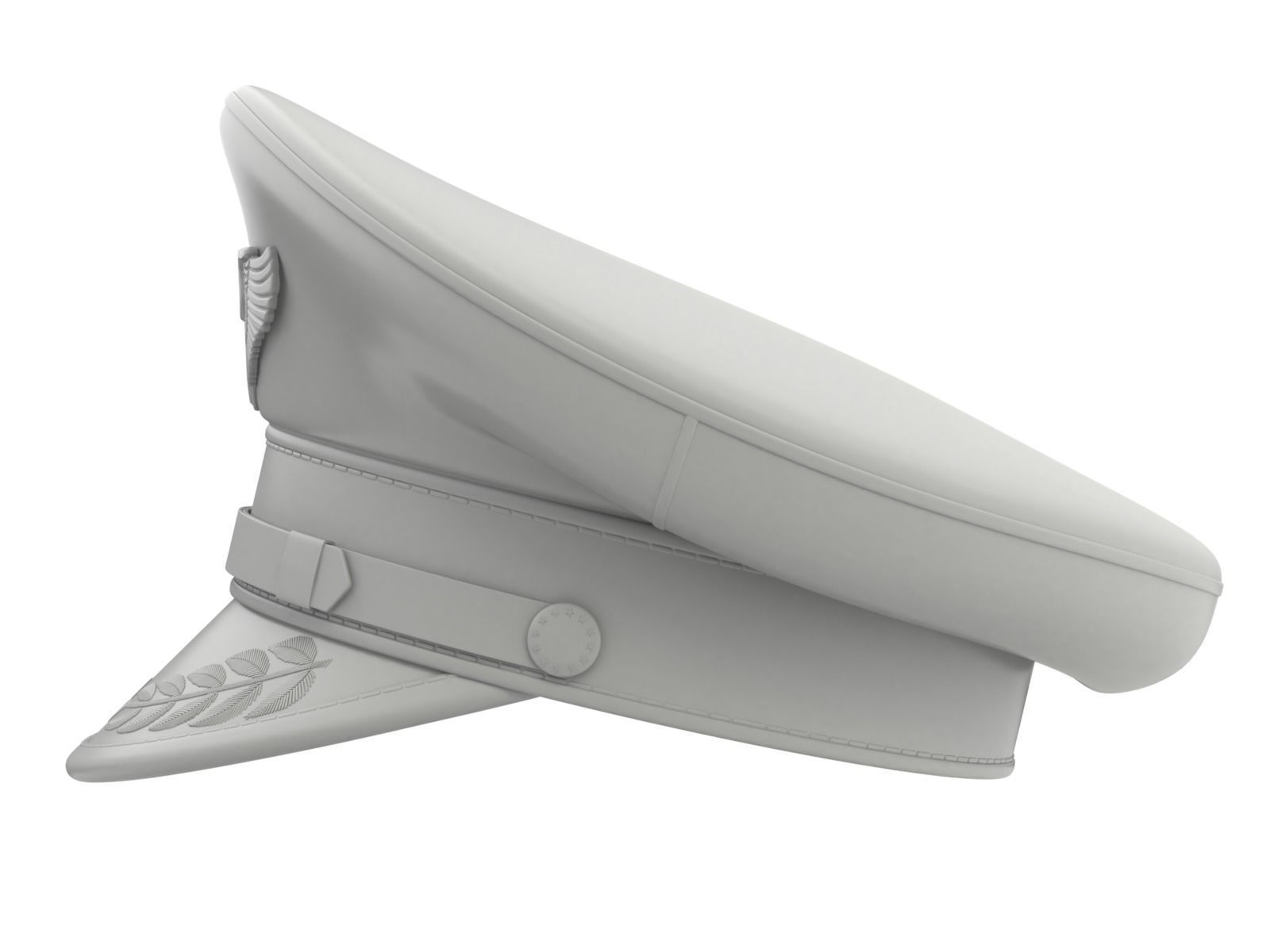 Pilot Hat 3D model_12