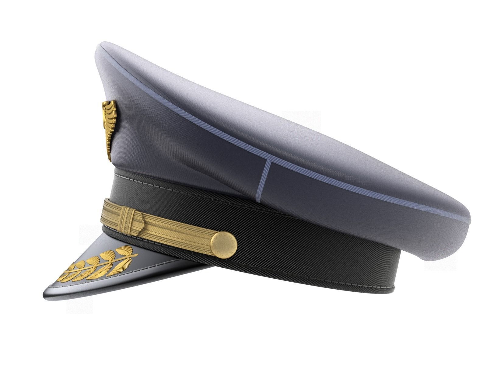 Pilot Hat 3D model_3