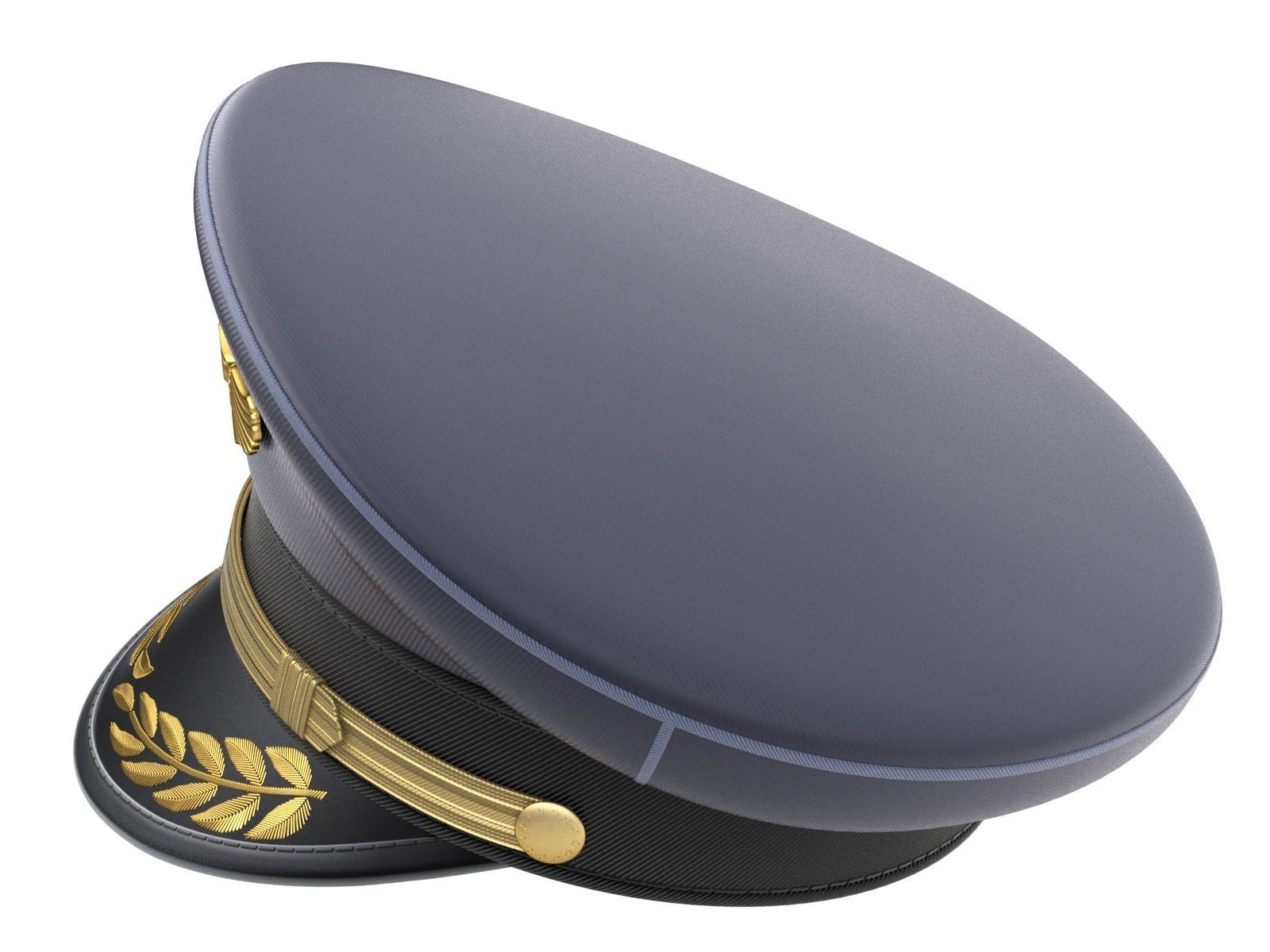 Pilot Hat 3D model_6