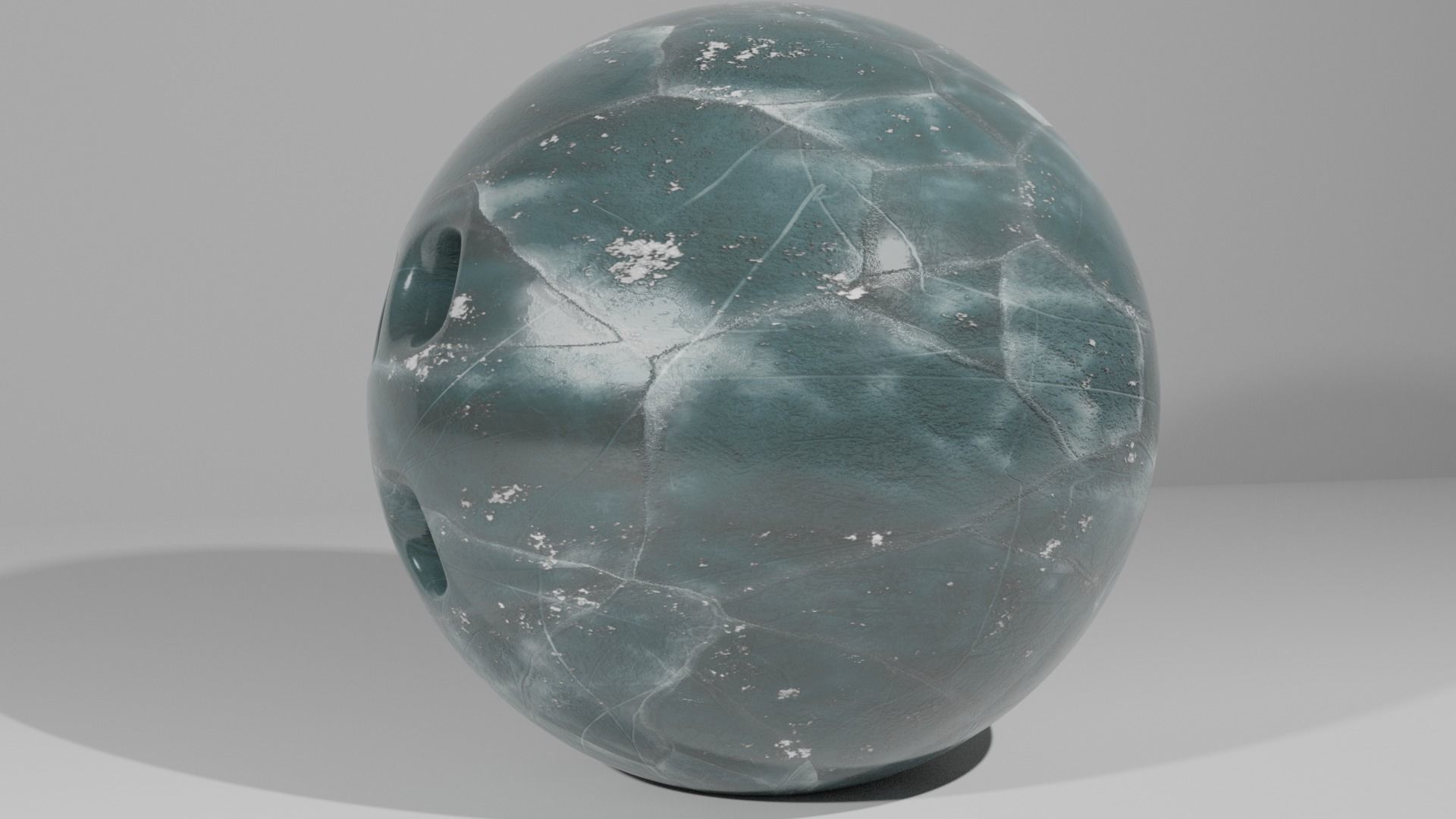 Bowling Ball Ice 3D model_1