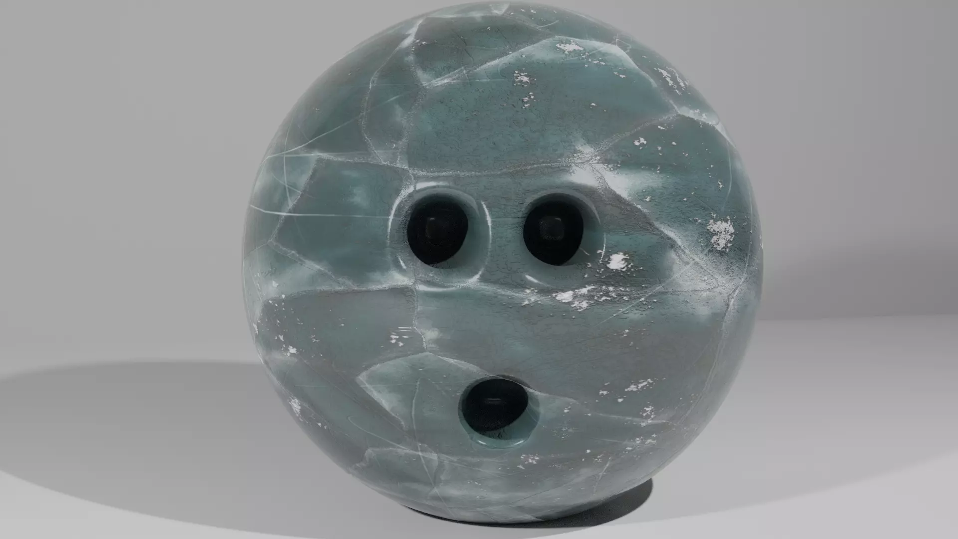 Bowling Ball Ice 3D model_0