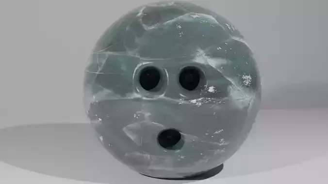 Bowling Ball Ice 3D model