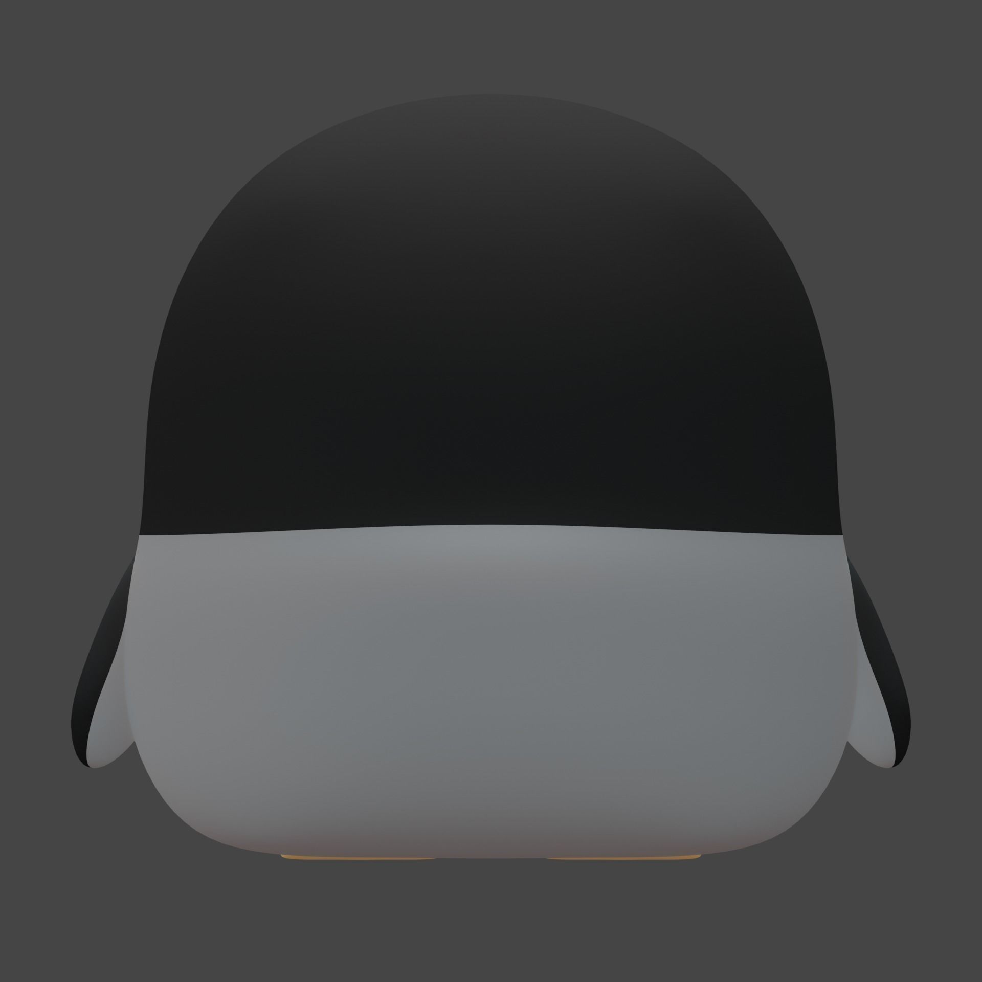 Plush Penguin 3D model_7