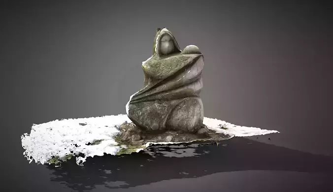 3D scanned Statue  Free 3D print model