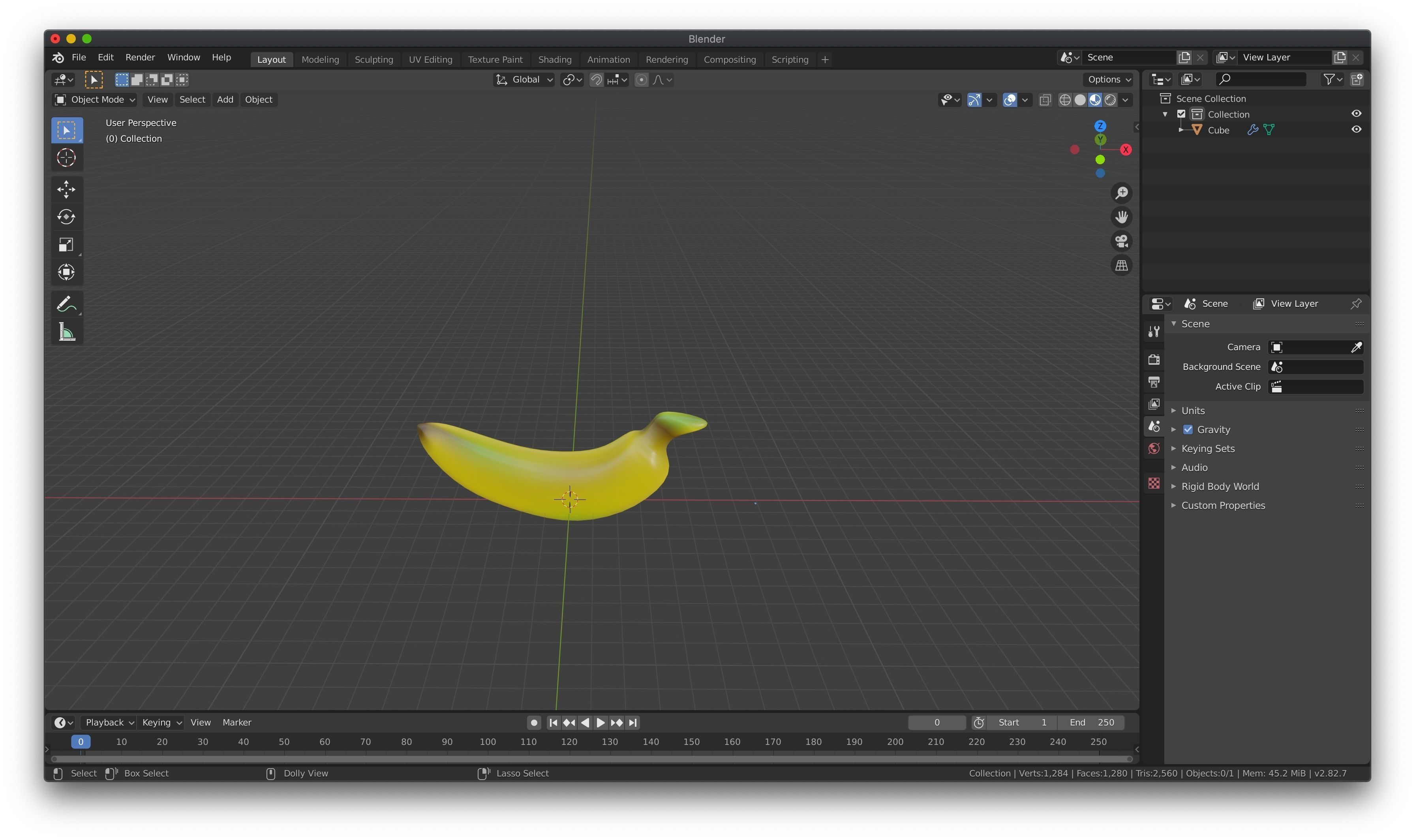 Banana READ THE DESCRIPTION Free 3D model_5