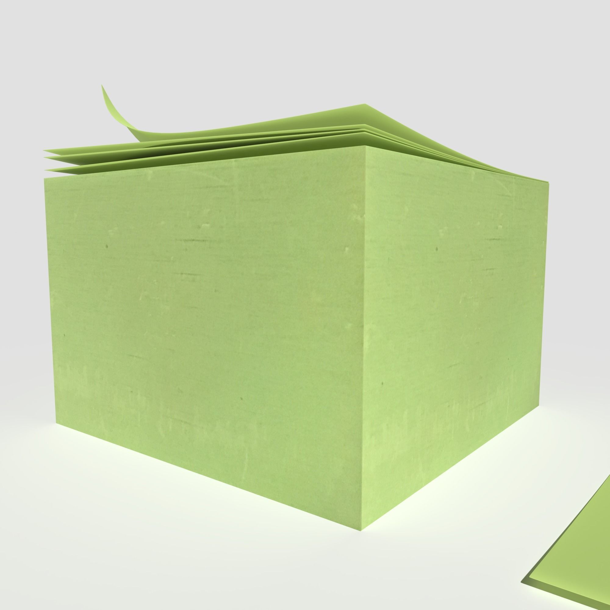 Sticky Notes 3D model_6
