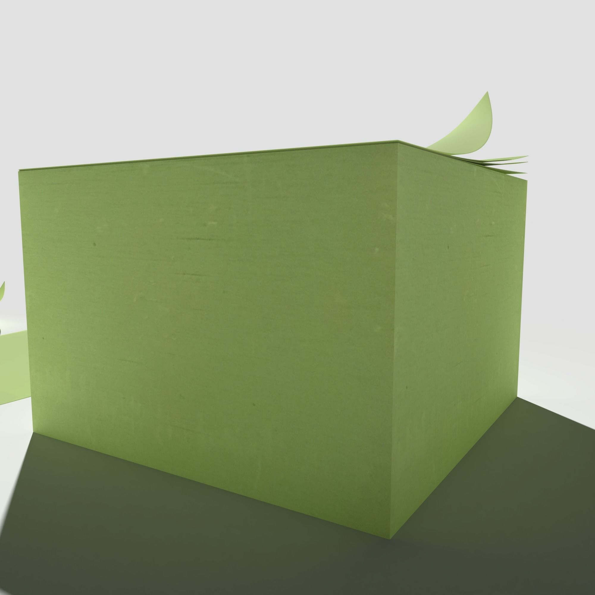 Sticky Notes 3D model_4