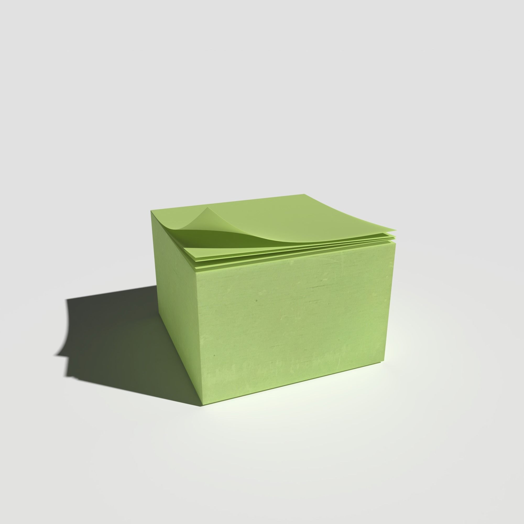 Sticky Notes 3D model_11