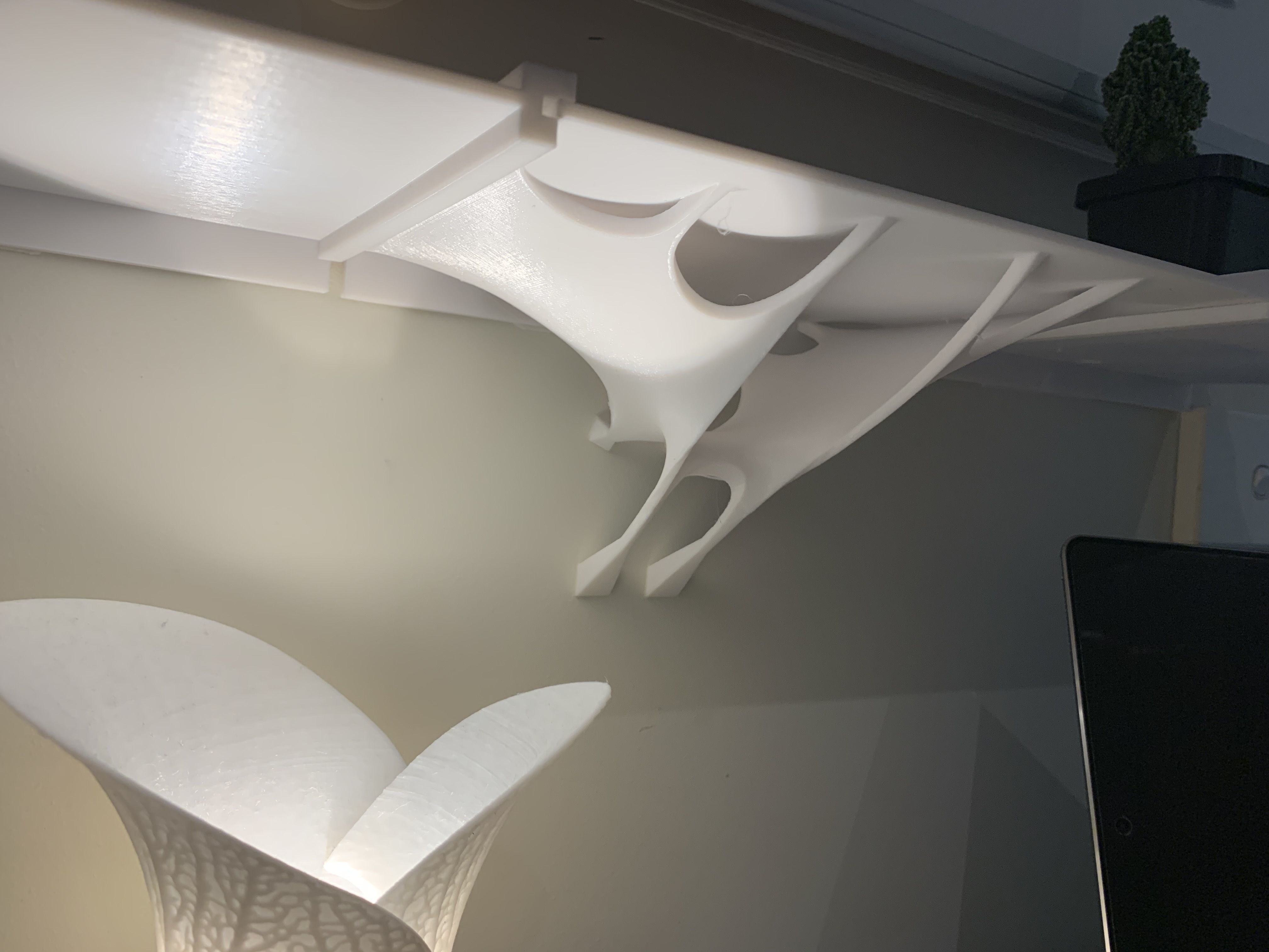 Wall Shelf 3D print model_3