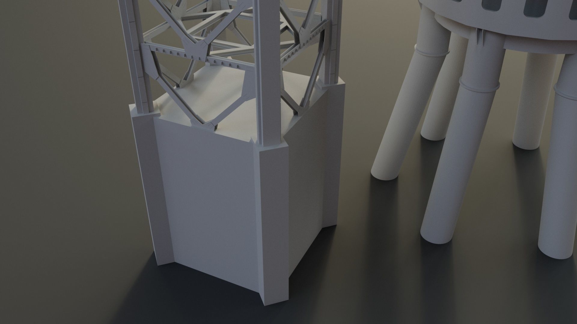 SpaceX Starbase Orbital Launch Tower -Mechazilla- 3D model_19