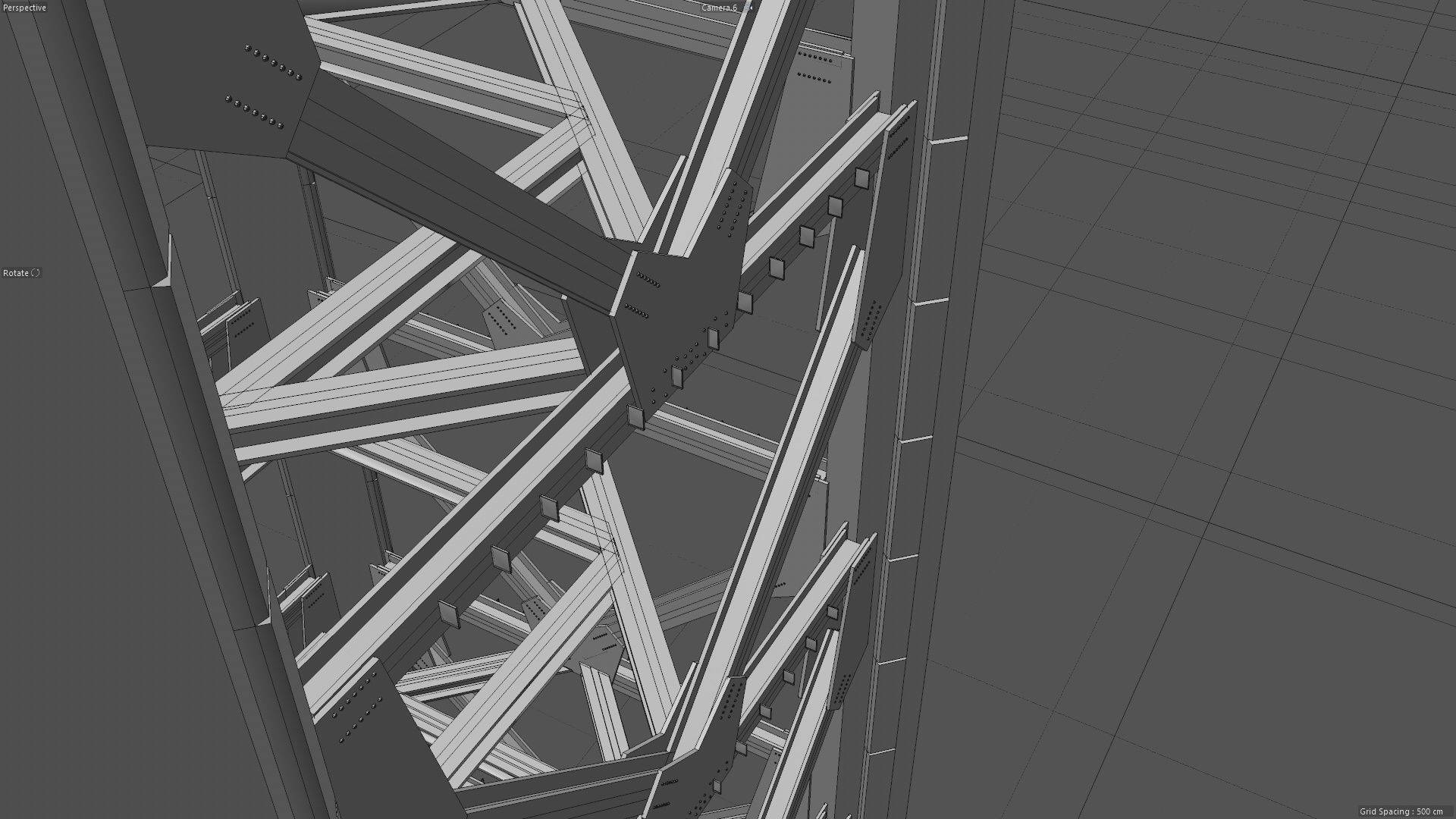 SpaceX Starbase Orbital Launch Tower -Mechazilla- 3D model_18