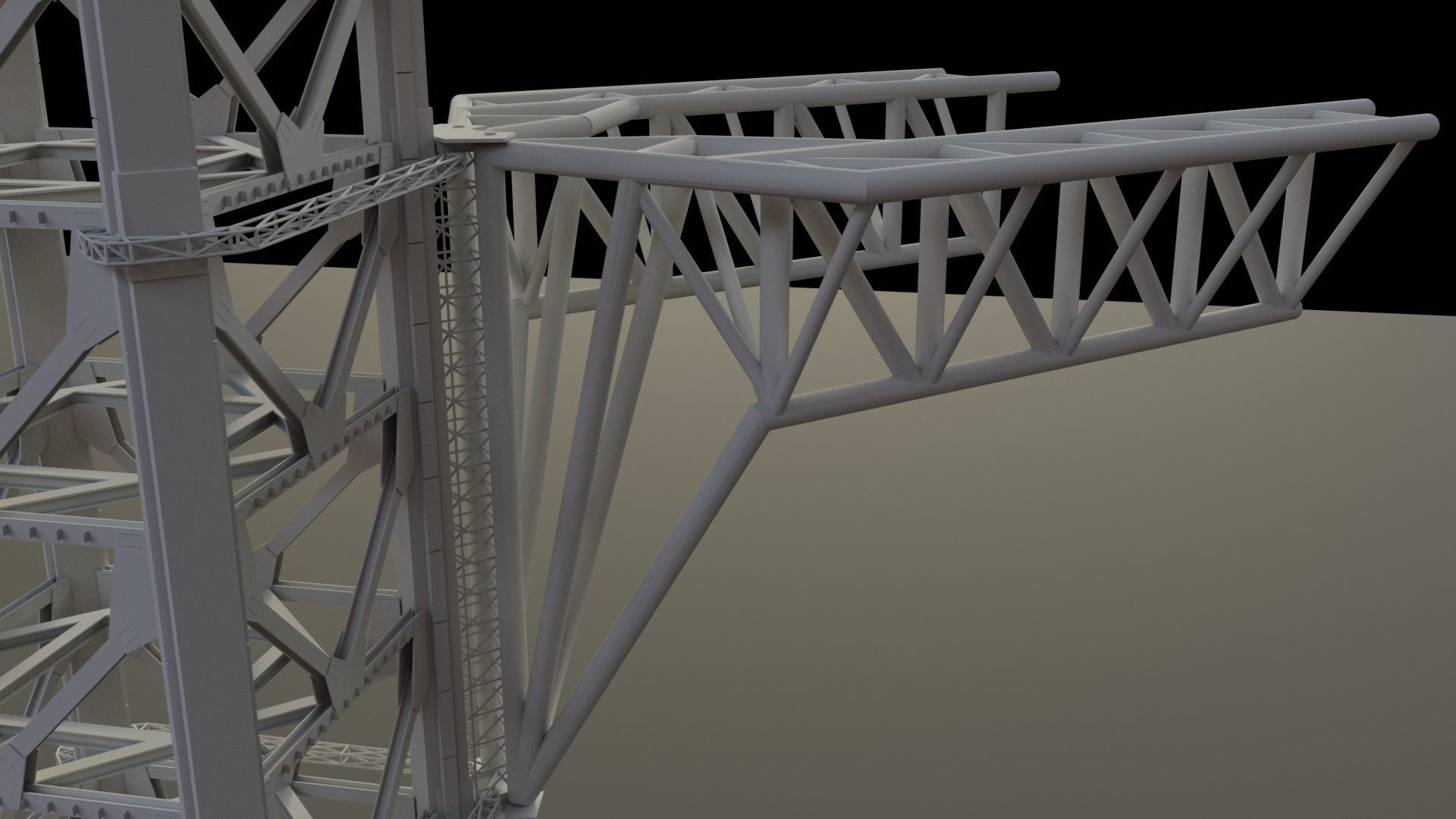 SpaceX Starbase Orbital Launch Tower -Mechazilla- 3D model_15