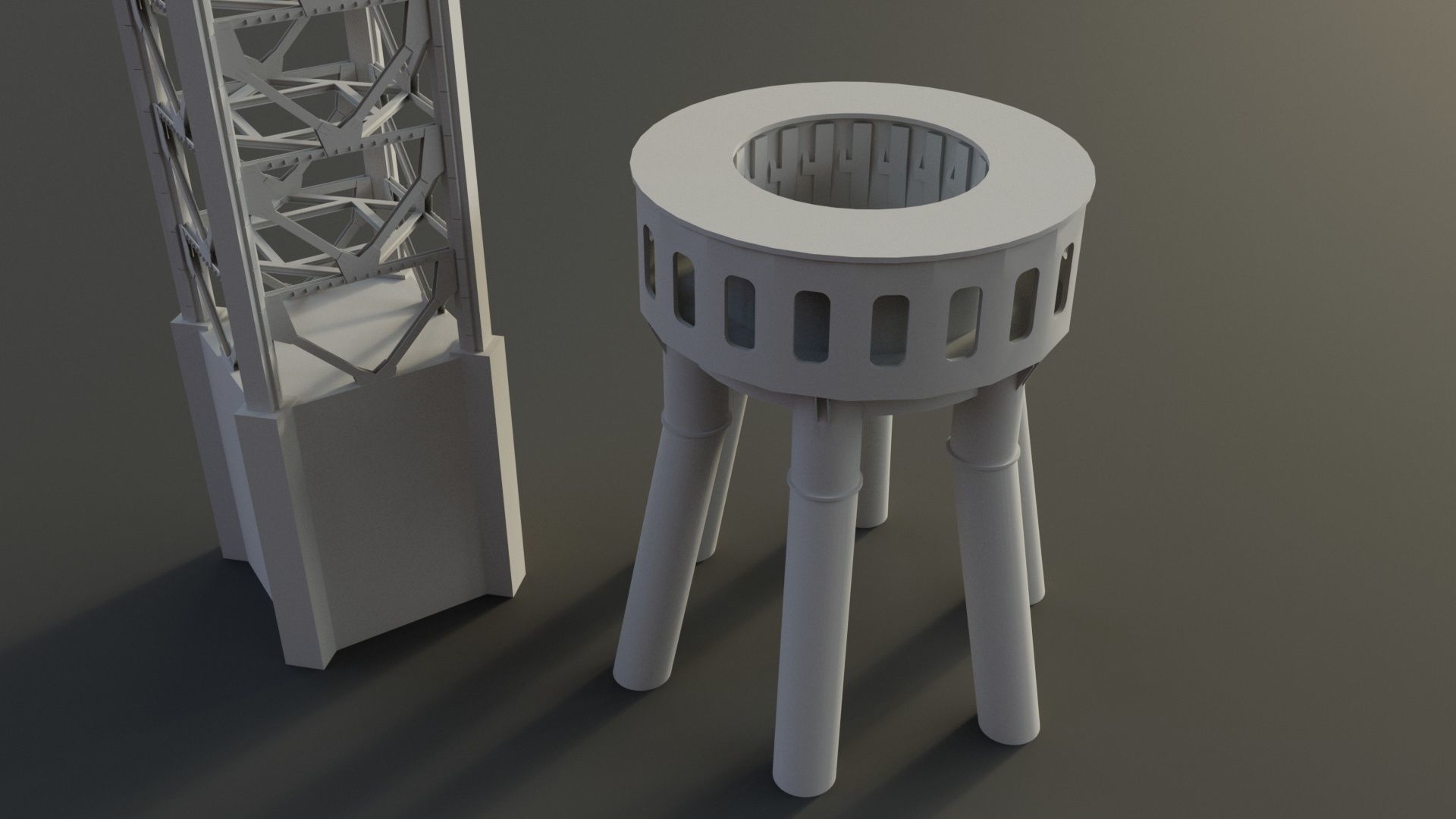 SpaceX Starbase Orbital Launch Tower -Mechazilla- 3D model_21