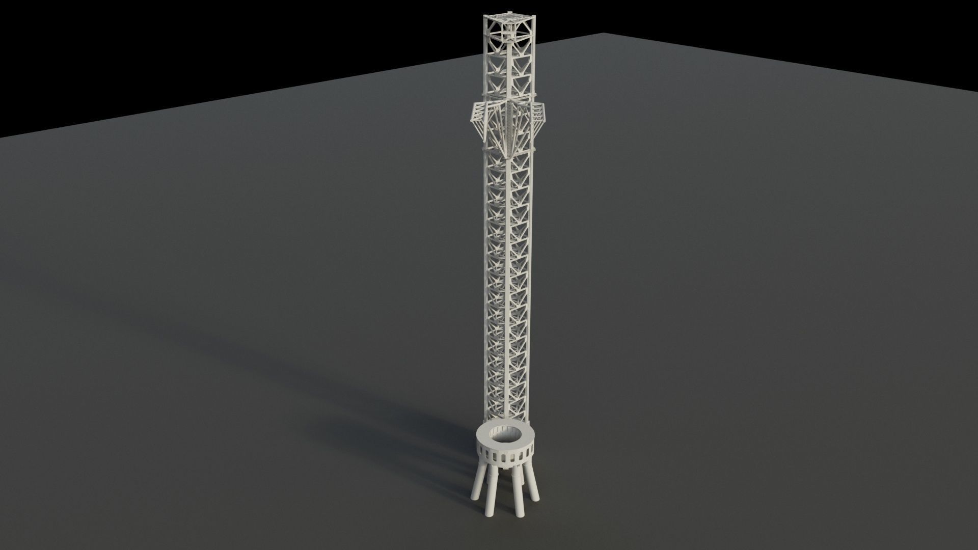 SpaceX Starbase Orbital Launch Tower -Mechazilla- 3D model_25