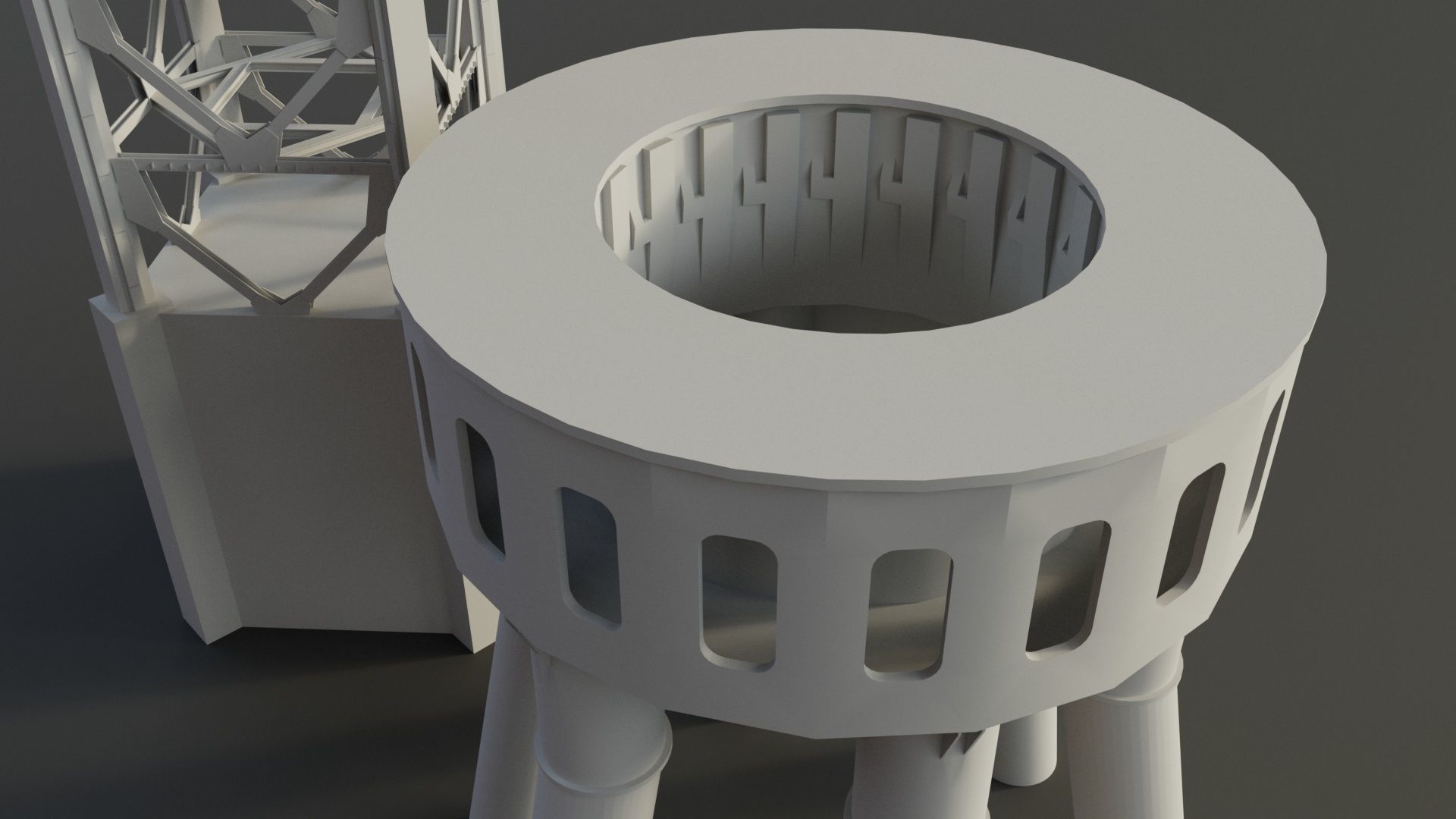 SpaceX Starbase Orbital Launch Tower -Mechazilla- 3D model_23