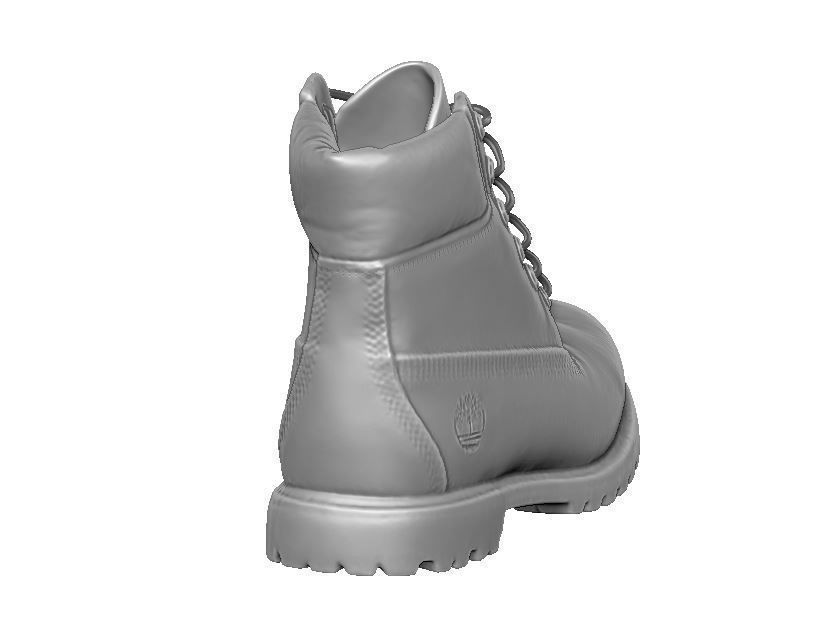 Timberland boot 3D print model_29