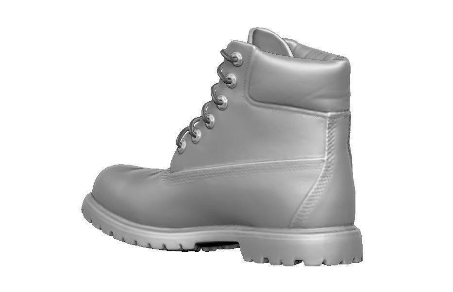 Timberland boot 3D print model_9