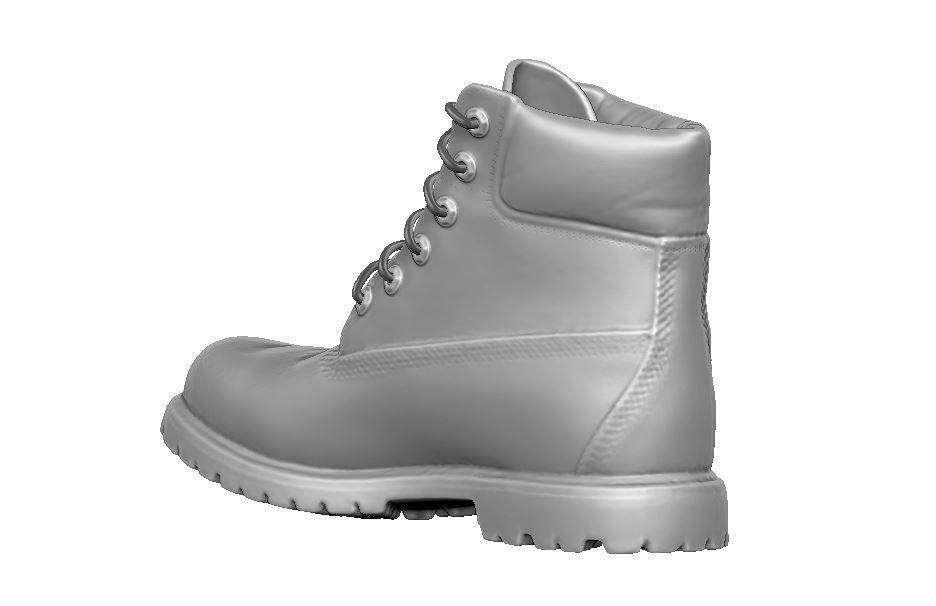 Timberland boot 3D print model_8