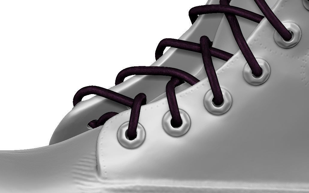 Timberland boot 3D print model_25