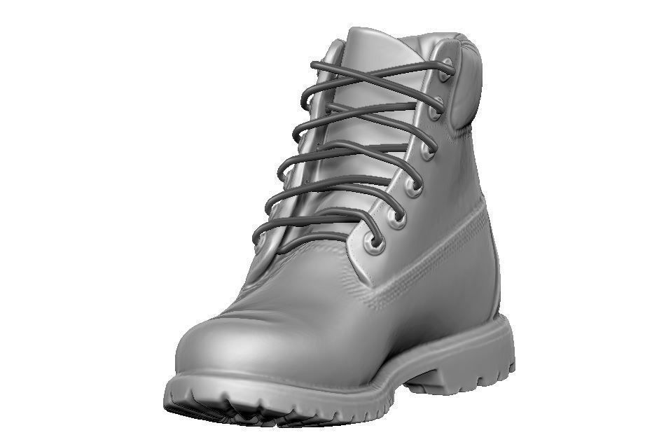 Timberland boot 3D print model_2