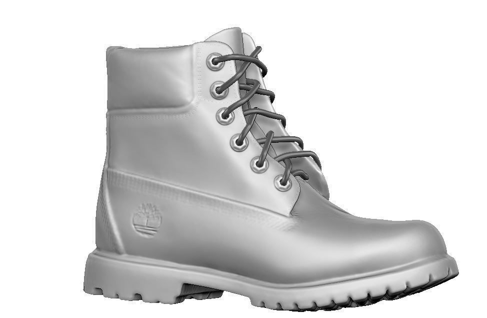 Timberland boot 3D print model_22