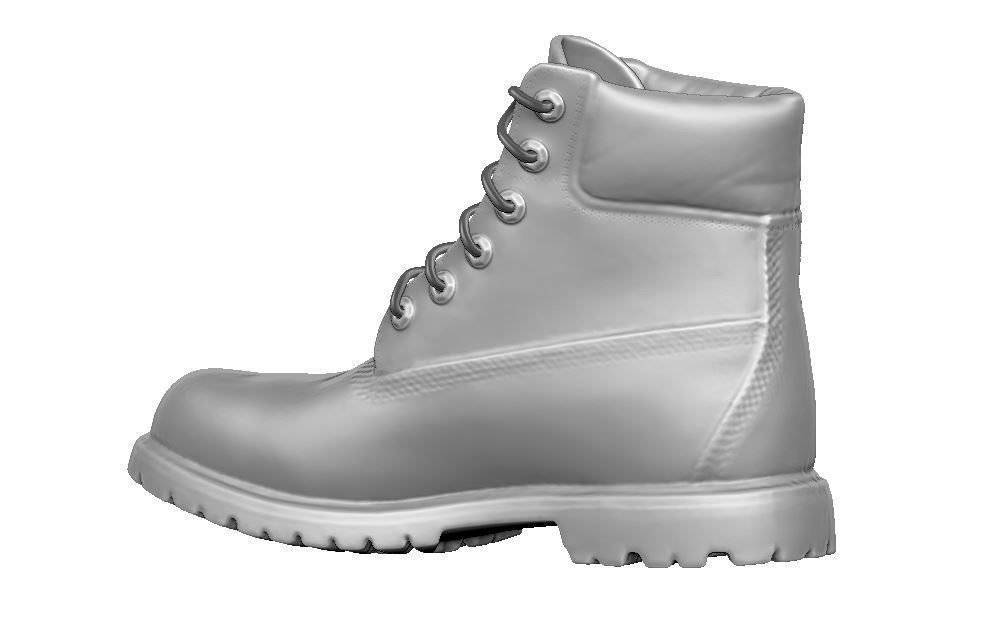 Timberland boot 3D print model_10
