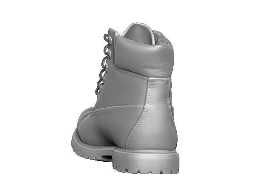 Timberland boot 3D print model_31