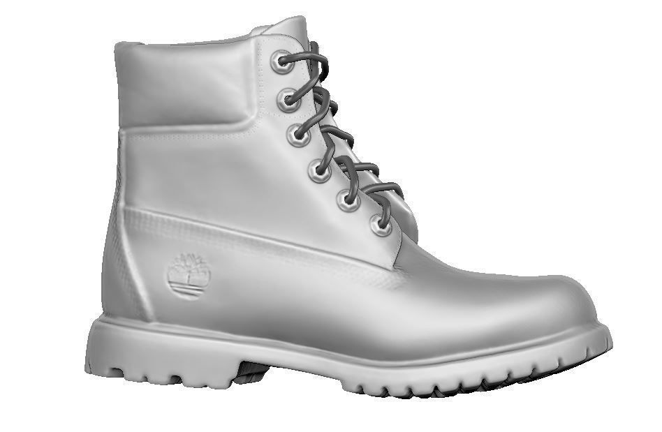 Timberland boot 3D print model_26