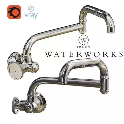Waterworks On Tap Pot Filter Low-poly 3D model